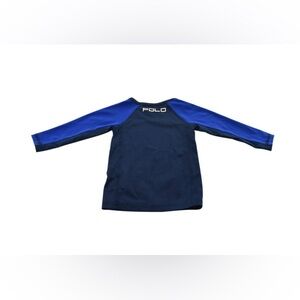 Rash Gurd Polo by Ralph Lauren Navy and Blue Shirt